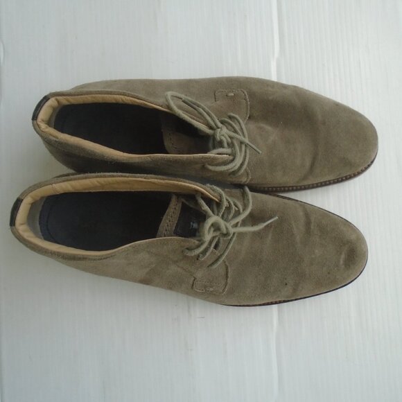 Hugo Boss Orange Mens Suede Chukka Boots Size 10 Grey